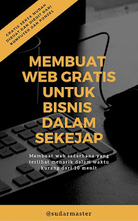 Membuat Web Gratis untuk Bisnis dalam Sekejap