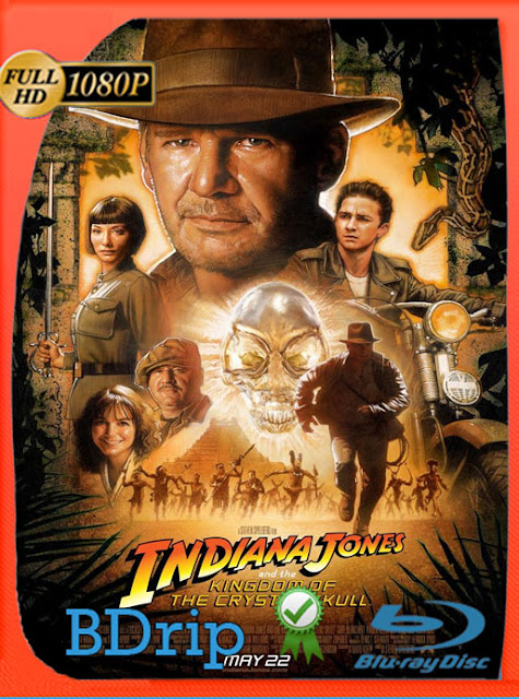 Indiana Jones 4: El Reino de la Calavera de Cristal (2008) BDRip [1080p] latino [Google Drive] Panchirulo