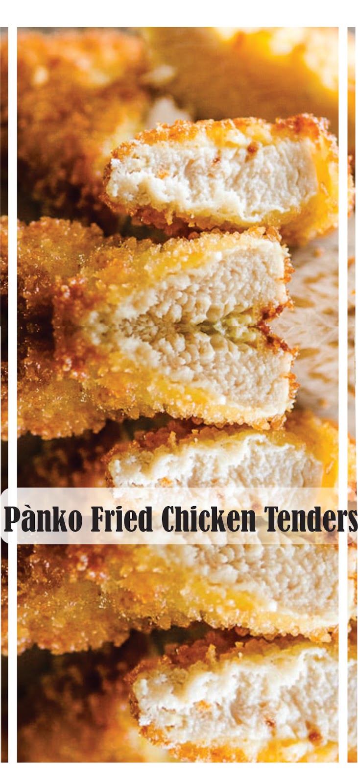 Pànko Fried Chicken Tenders Recipe Recipe Spesial Food