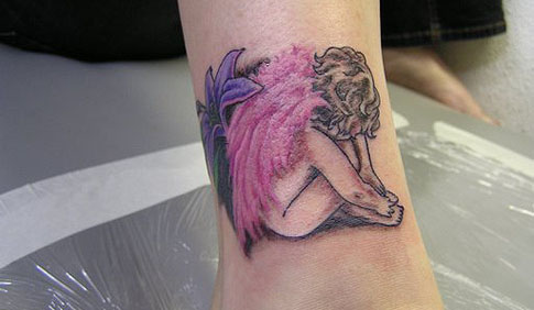 free angel tattoo designs