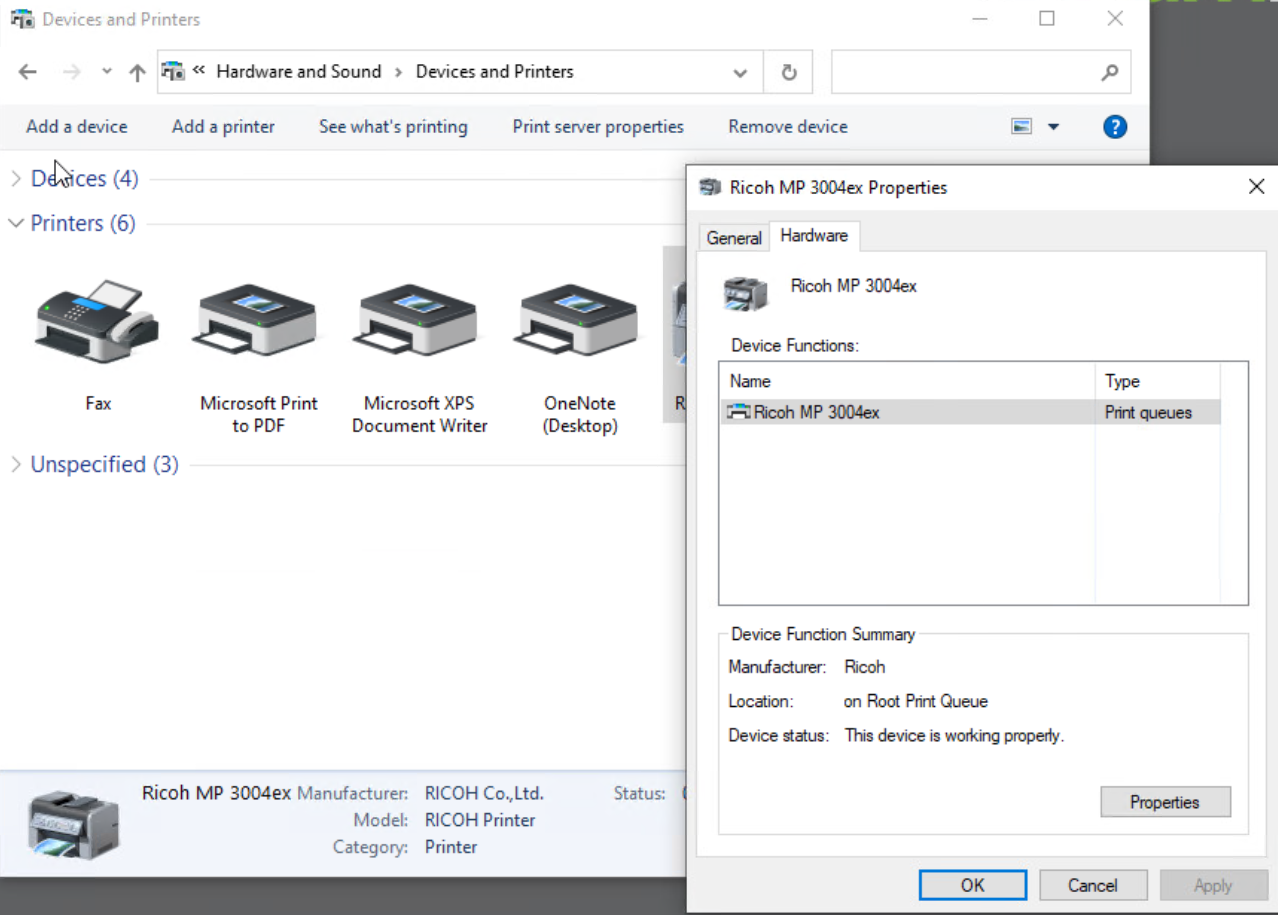 Intune Configure Printers for NonAdministrative Users