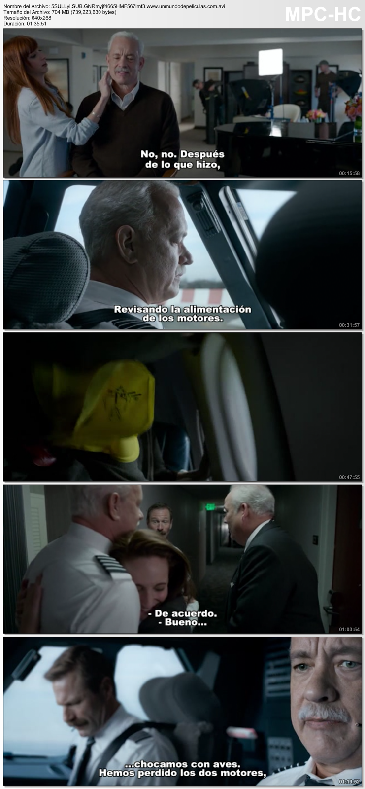 Capturas de la película.