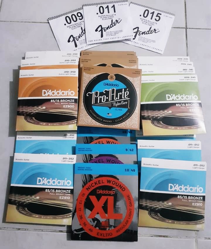 CIRI-CIRI SENAR GITAR YANG BAGUS - Zona Artikel Baru