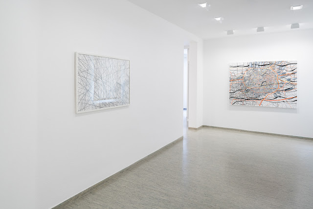 Einzelausstellung, Galerie, Karten und Gebiete, Jaworska Renata, Kunstakademie Düsseldorf 