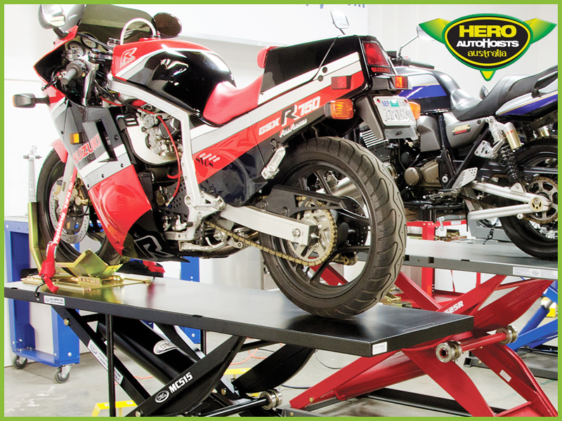 Hero Auto Hoists Australia Benefits of Owning a Motorcycle Lift, Scissor & Hydraulic Lift