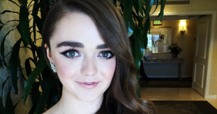 Game Of Laughs Maisie Williams Made Sure That She Had A Crazy Time At