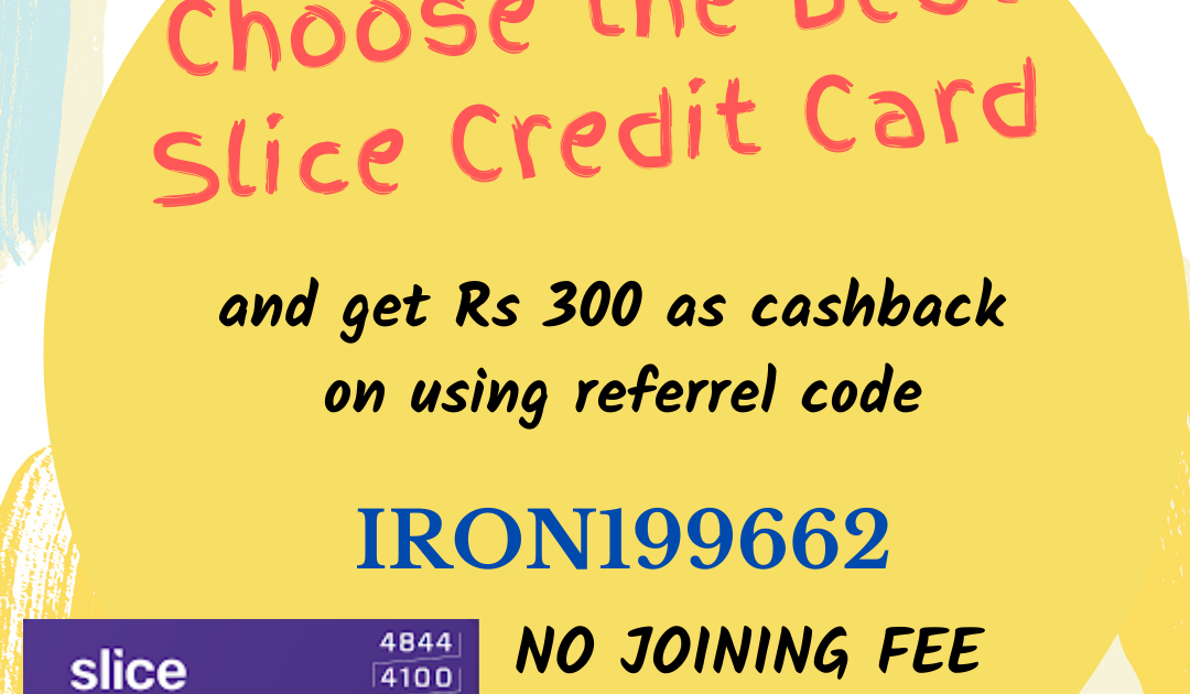 My Review Slice Credit Card (Spend Today and Pay Later) Referral code