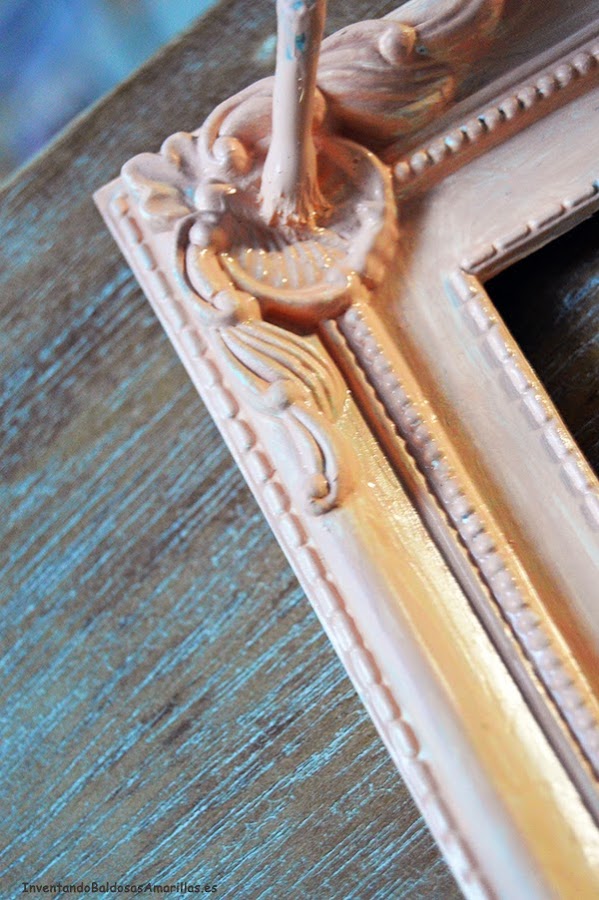 Tutorial decorar marcos vintage