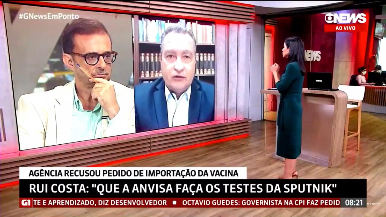 Rui cobra mais proatividade da Anvisa para análise da Sputnik