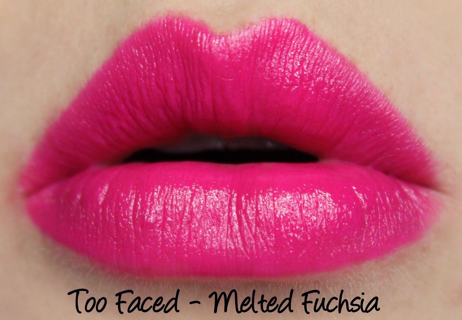 Too Faced Melted Fuchsia Swatches & Review