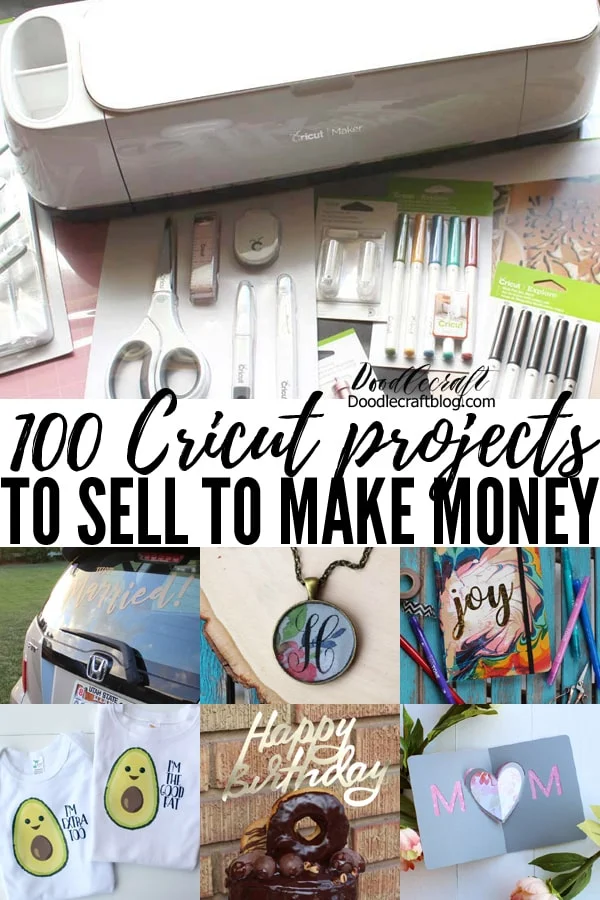 Cricut Projects to Sell: 110+ Of The Best Cricut Ideas to Sell for