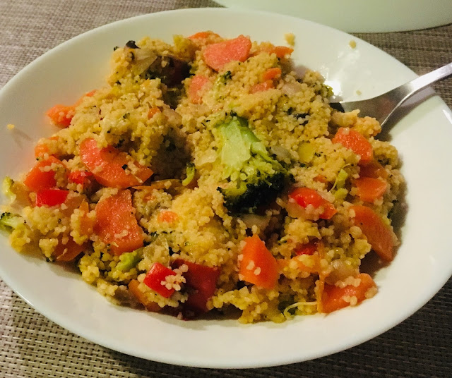 Gemüse-CousCous-Pfanne