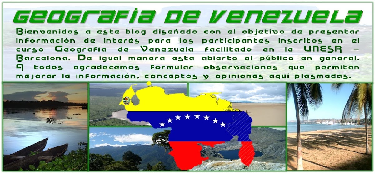 Geografía    de    Venezuela.