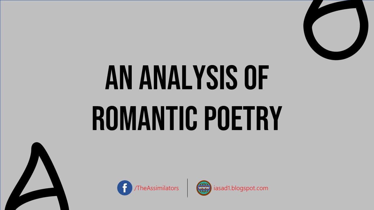 An Analysis of Romantic Poetry