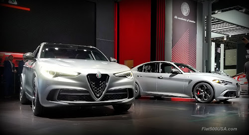 Alfa Romeo Quadrifoglio NRING Models at NYIAS