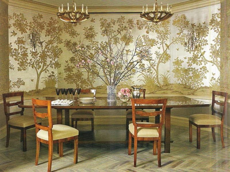 One Hundred Wallpaper: Modern Wallpaper Designs for Dining Room