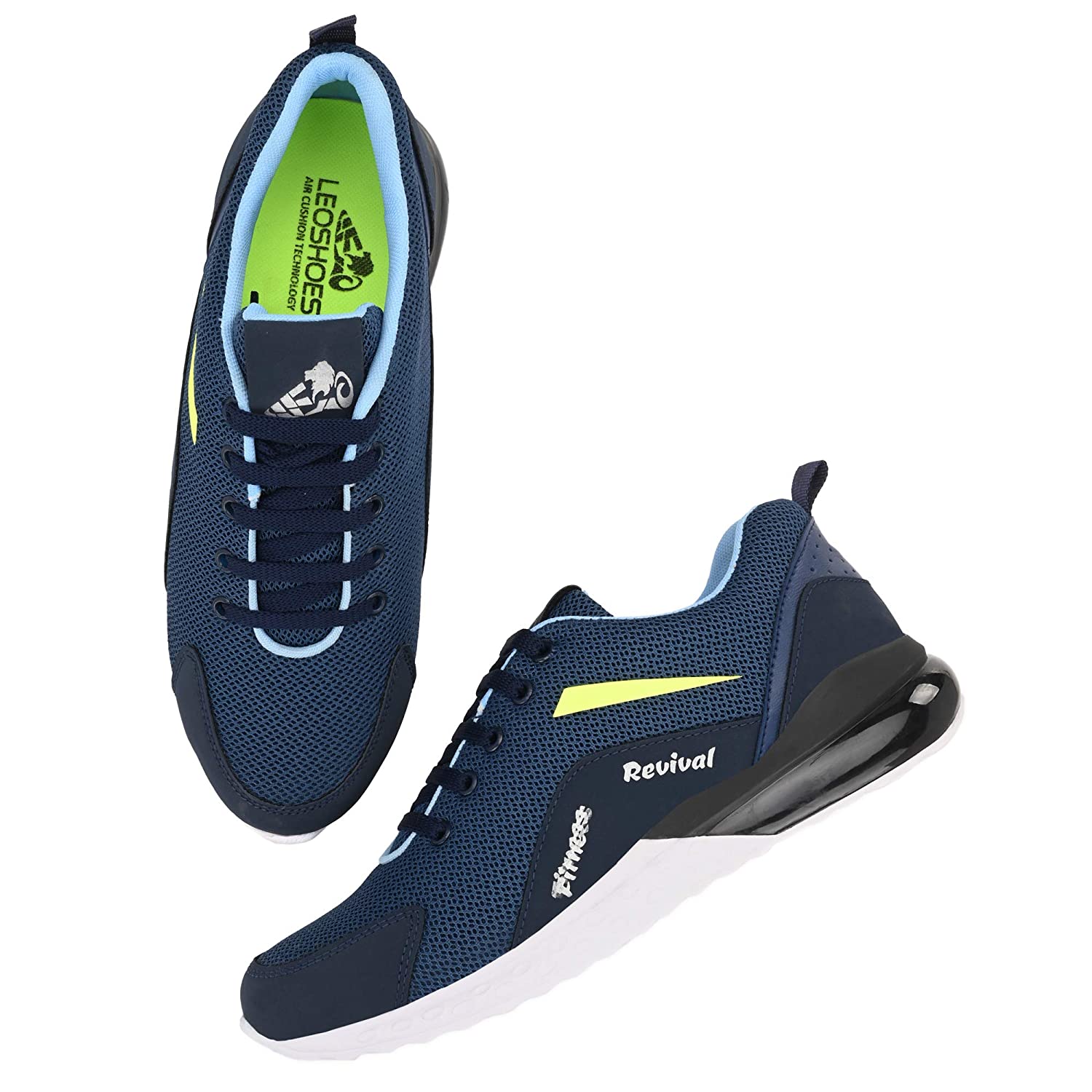 Leo Light Weight Breathable Knitted Mesh Men SliponSports Shoes