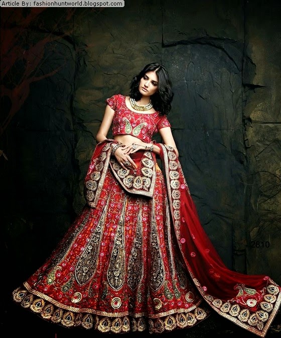 Royal Indian Bridal Lehenga Suits 2015-2016 | Imperial Wedding Dresses ...