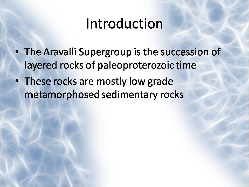 Geology Rocks!!!: The Aravalli Supergroup
