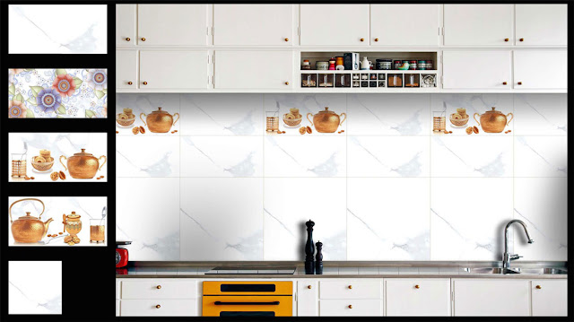 White Kitchen Tiles