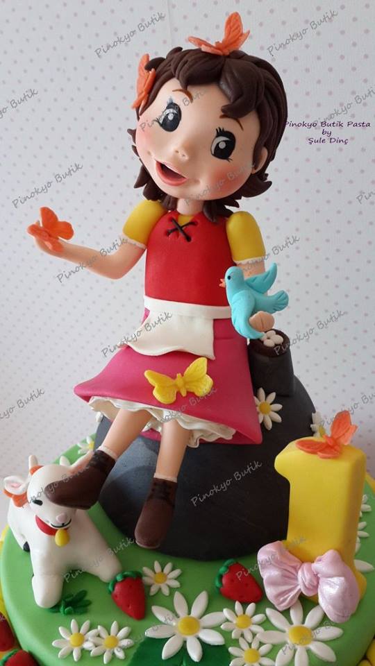 Pinokyo Butik Pasta ve Kurabiye İzmit Heidi temalı pasta…