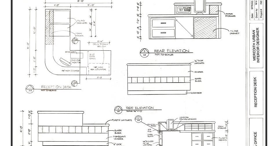 The NCIDQ Diaries: Sim Day Results: Millwork