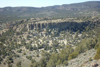 Rockscape view from vista point