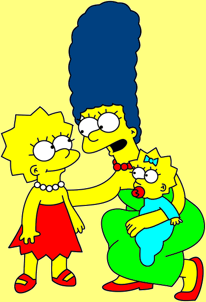 The simpsons characters picture