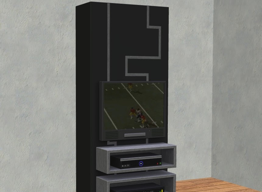 TheNinthWaveSims The Sims 2 TS3 HELS Floor TV For The Sims 2