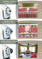 Infant Optics DXR-8 interchangeable optical lens for different viewing angles