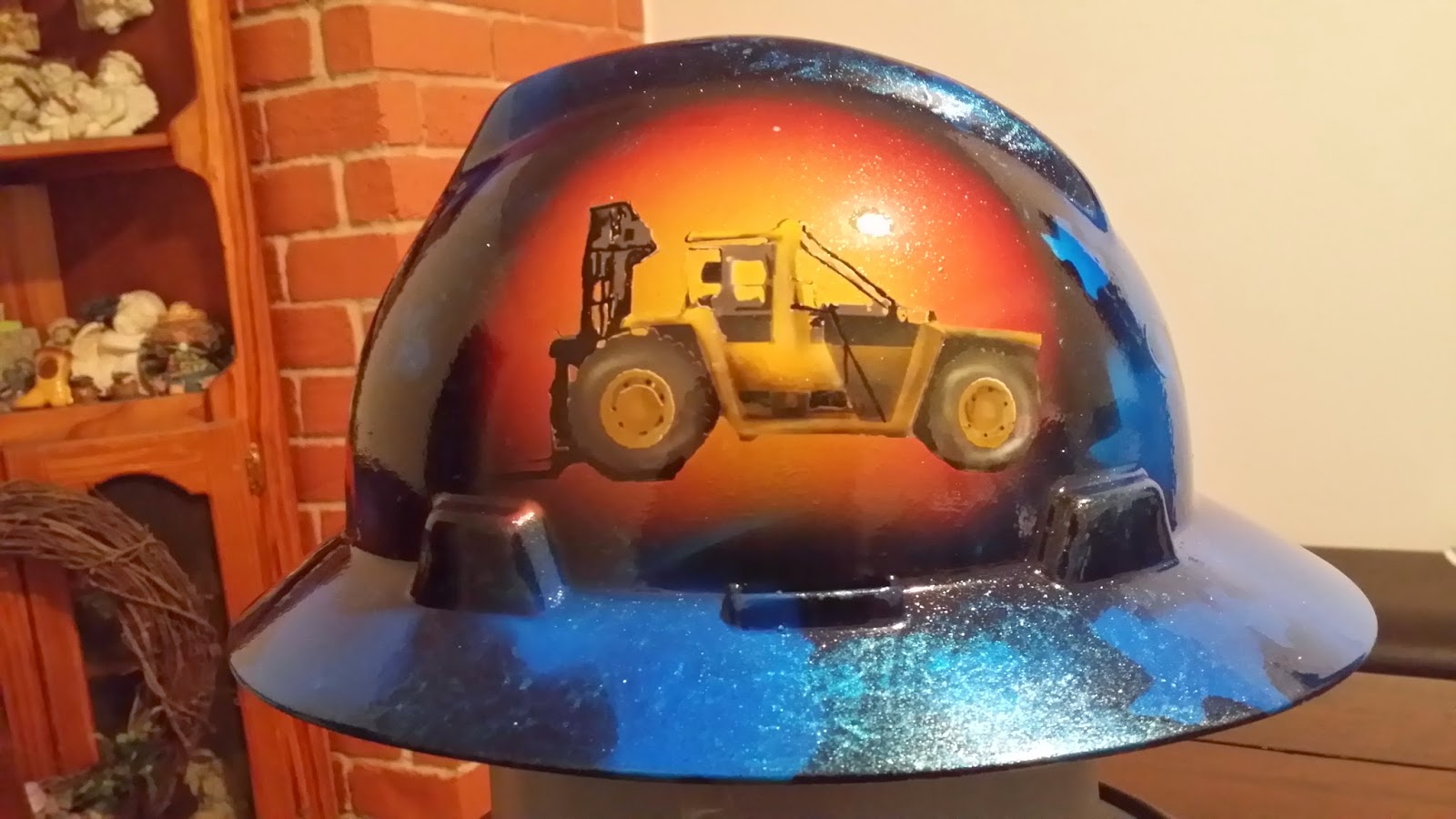 Zimmer DesignZ Custom Paint Custom Painted Texas Oilfield Hard Hat