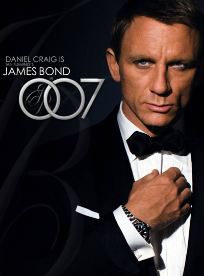 SILVER BULLET MEDIA: James Bond (Daniel Craig) – Movie Trailers (VIDEO)