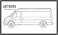رسومات سهلة للاطفال رسومات اطفال سهلة للتلوين رسم سيارة بسيطة فنيه easy-drawings-how-to-draw-a car