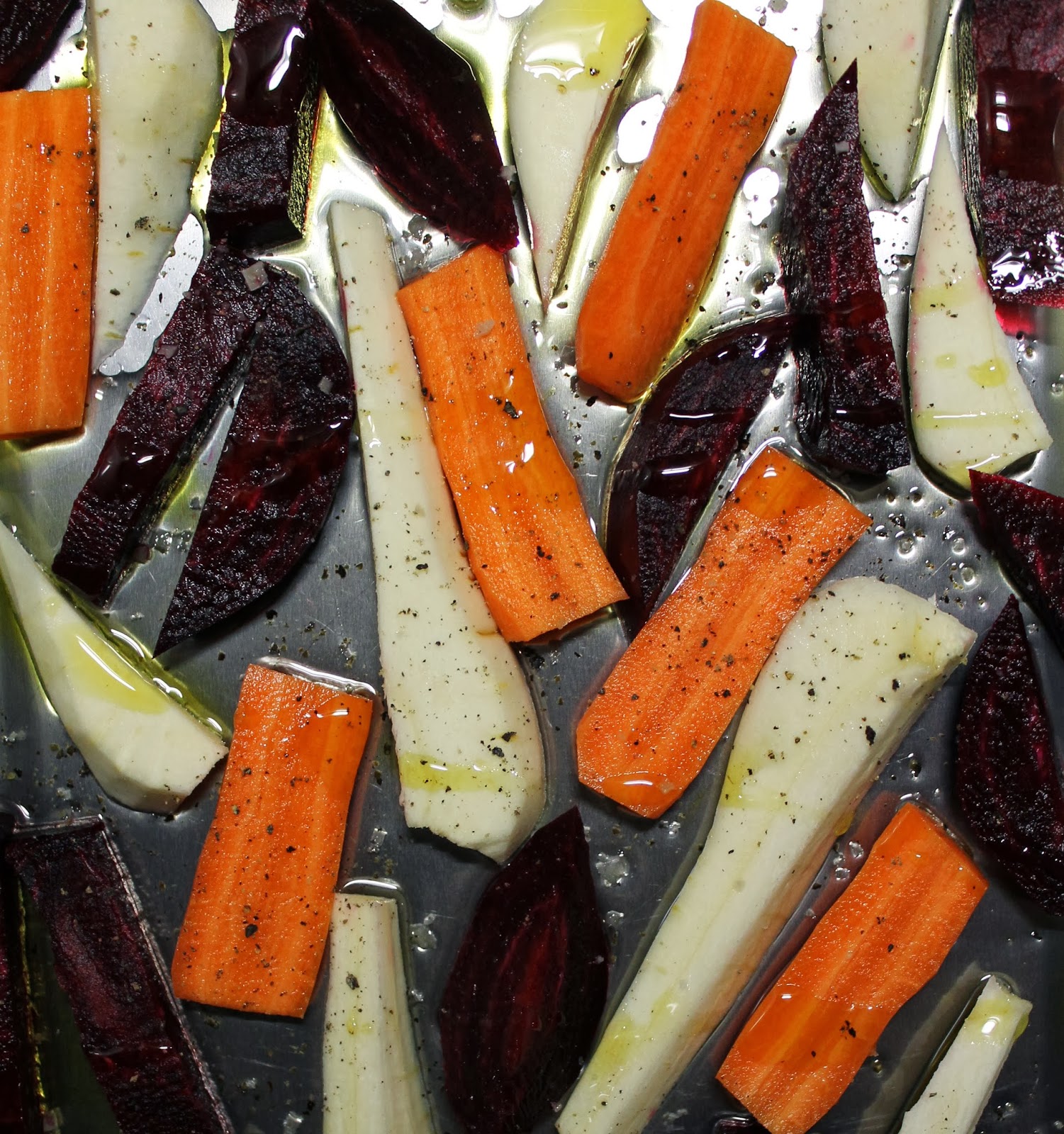 Diana's Cook Blog Légumesracines rôtis au four