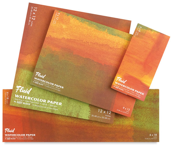 Review: Fluid Watercolour Paper Easy-Block 