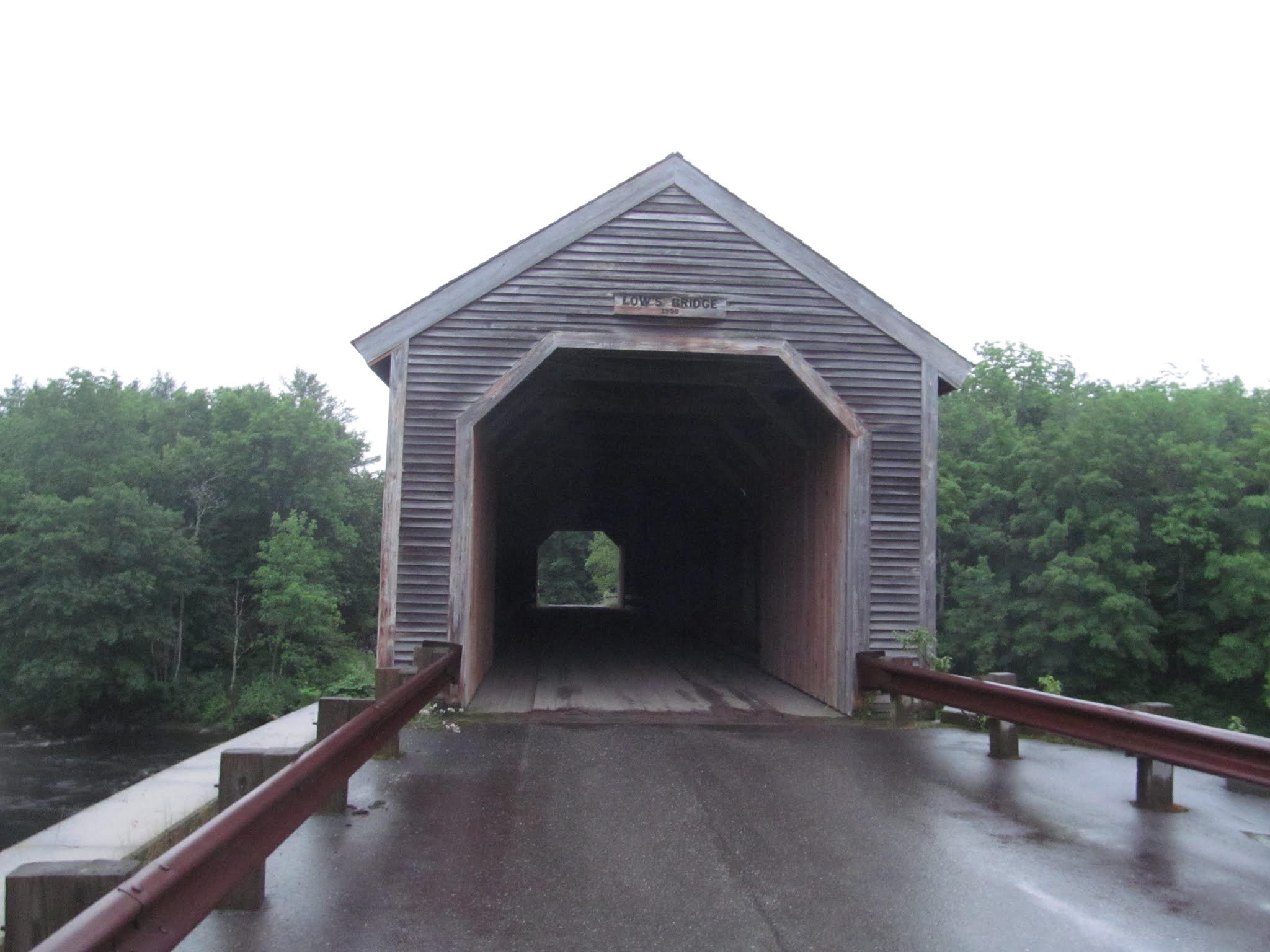 Low's Covered Bridge Guilford, Maine