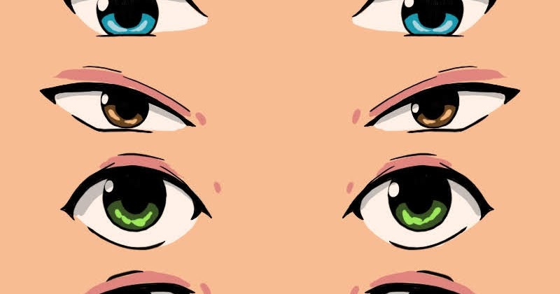 Les Cours Mangas D Inari Sensei Tutoriel Les Differentes Formes Des Yeux Mangas