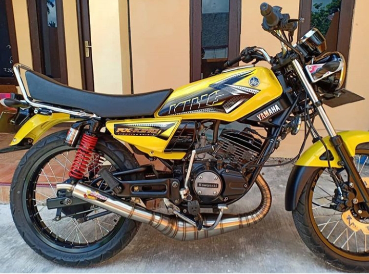 Modifikasi Rx King Warna Kuning Original, Emas, Polos, Lemon Dan