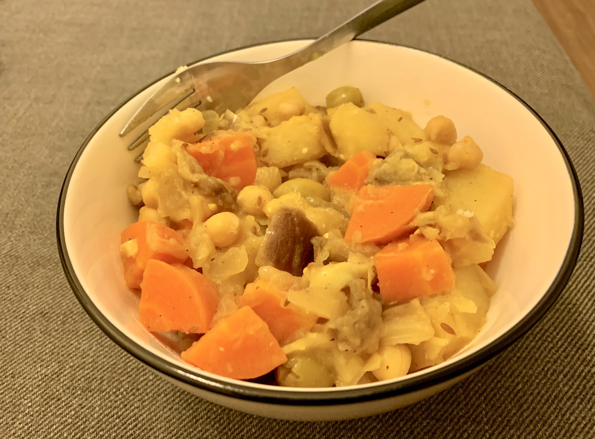 Nigella's Moroccan vegetable pot