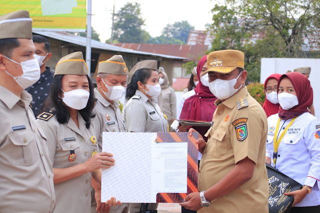 Bupati Sergai Memimpin Upacara Peringatan Hantaru Bupati Sergai Memimpin Upacara Peringatan Hantaru