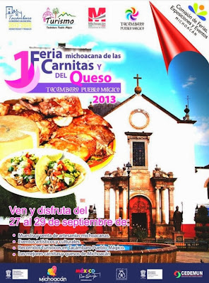 Carnitas and Cheese Fair in Tacambaro