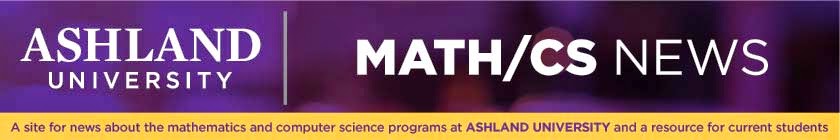Ashland Math/CS News