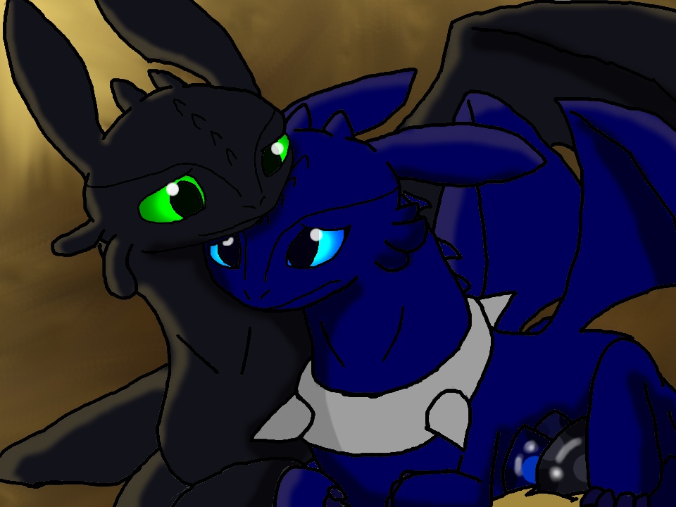 Toothless And Luna.