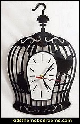 Black Birdcage clock birdcage bedroom ideas - decorating with birdcages - bird cage theme bedroom decorating ideas - bird themed bedroom design ideas - bird theme decor - bird theme bedding - bird bedroom decor birdcage bedroom ideas - decorating with birdcages - bird cage theme bedroom decorating ideas - bird themed bedroom design ideas - bird theme decor - bird theme bedding - bird bedroom decor