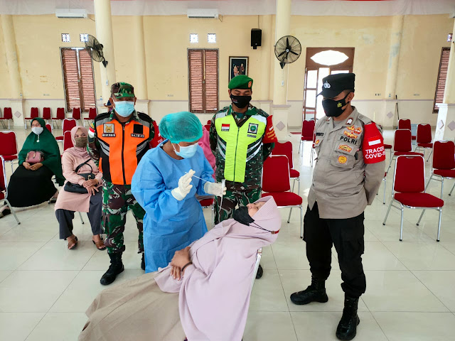 Pemkab Natuna Melakukan Pengambilan Swab Antigen Terhadap Guru dan Tenaga Kependidikan