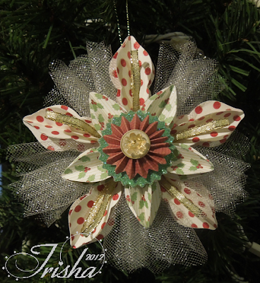 Stamps, Ink, and Paper Passions: Snowflake (?) Ornament, Ecelctic ...