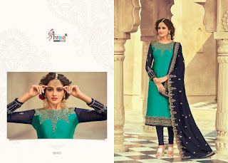 Shree Fab Florina  Wedding Georgette Salwar Kameez Collection 