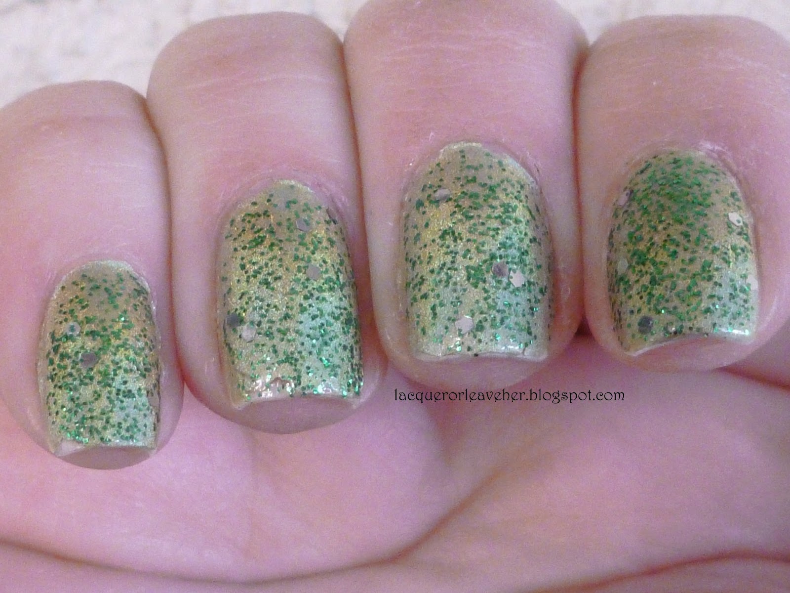 Lacquer or Leave Her! Before & After Pot O' Gold