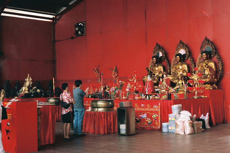 Jin De Yuan Temple, Jakarta, Pentax Spotmatic, Fujicolor C200