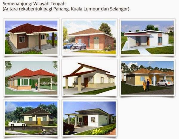 Contoh Design RMR1M Pahang, Kuala Lumpur Dan Selangor 